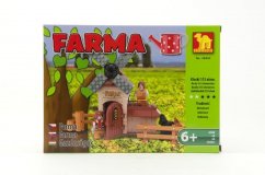 Stavebnice Dromader Farma 28403 153ks v krabici 25,5x18,5x4,5cm
