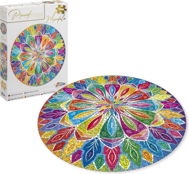 Puzzle Mandala redondo 1000 piezas