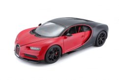 Maisto - Bugatti Chiron Sport, rouge-noir, 1:24