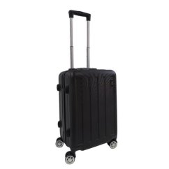 Bavy Valiză de călătorie cu carcasă rigidă 20" Stripes Black