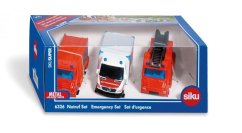Siku Super 6326 - Ensemble de véhicules de secours 3pcs