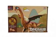Dinozaur alimentat cu baterii, care depune ouă