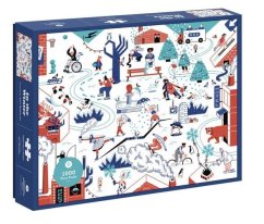 Puzzle Chronicle Books În iarnă 1000 de piese
