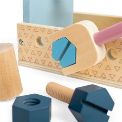 Bigjigs Toys Outils dans une caisse
