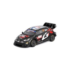 Bburago - RACE, Toyota GR Yaris Rally1 Hybrid w ozdobnym pudełku, Rovanpera #69, niebieski, 1:43