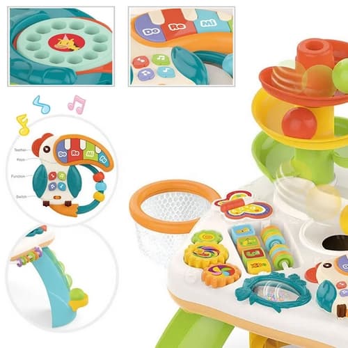 Bavytoy Interaktivní stoleček pro nejmenší Montessori