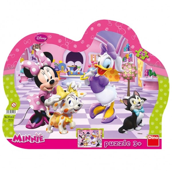 Walt Disney Minnie Pets puzzle, 25 darab - Dino