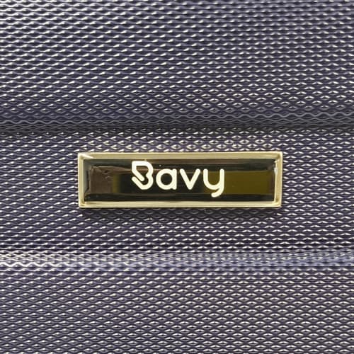 Bavy Cestovní kufr skořepinový 24" Ribs Navy