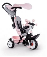 Trójkołowy Baby Driver Plus różowy