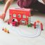 Petit Collage Fire Station Play Set