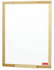 Jeujura Pizarra magnética de pared de madera 43x56 cm