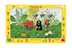 Puzzle Krtek na výletě, 15 dílků - Dino