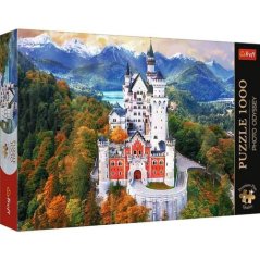 Puzzle Premium Plus – Photo Odyssey: Zamek Neuschwanstein, Niemcy, 1000 elementów, 68,3 x 48 cm, w pudełku 40 x 27 cm