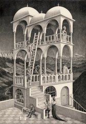 Puzzle 1000 piezas - Art NOVO - M. C. Escher-Belvedere