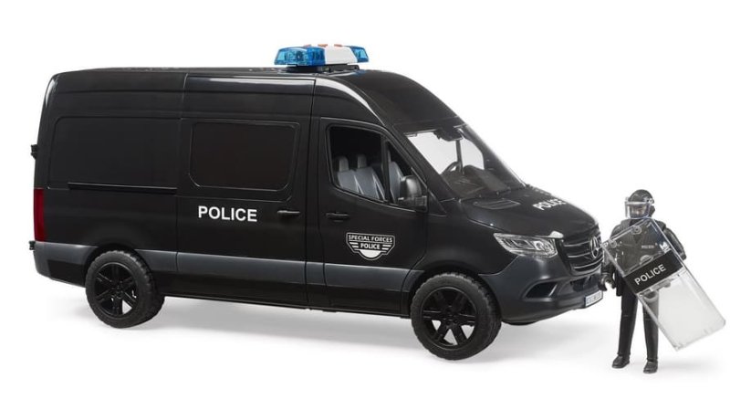 Bruder 2685 MB Sprinter s policistou těžkooděncem