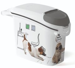 CURVER Kontejner na krmivo Vzor psi 15l/6kg