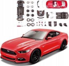 Maisto - 2015 Ford Mustang GT, červená, assembly line, 1:24