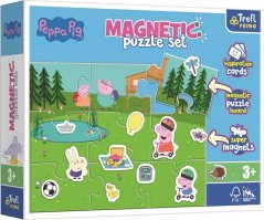 Puzzle magnétique Peppa et son plaisir/Peppa Pig 12 pièces