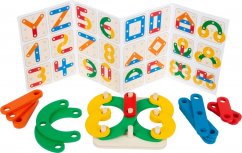 Small Foot Puzzle játék Betűk és számok