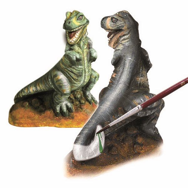 SES Sádrový trojkomplet - dinosauři