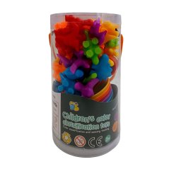 Bavytoy Zestaw Montessori z dinozaurami 48szt