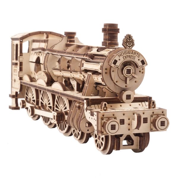 Ugears 3D Puzzle Mecánico de Madera Harry Potter Hogwarts Express