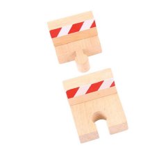 Bigjigs Rail Bumpers 6pcs