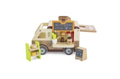 Café mobile en bois