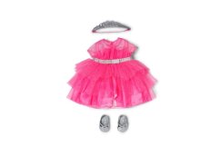 BABY született hercegnő ruha, 43 cm