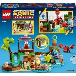 LEGO® Sonic the Hedgehog™ Amy állatmentő szigete