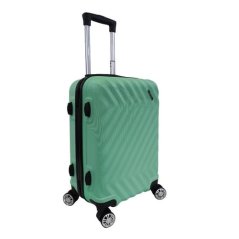 Bavy Cestovní kufr skořepinový 20" Waves Light green