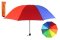 Umbrelă pliabilă colorată 25cm metal/fabric în pungă