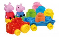 Clemmy baby - Peppa Pig - tren con bloques