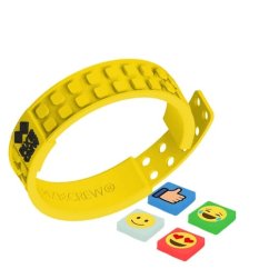 PIXIE CREW Brățară creativă EMOJI galben