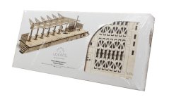 Ugears 3D Casse-tête mécanique en bois Plate-forme ferroviaire