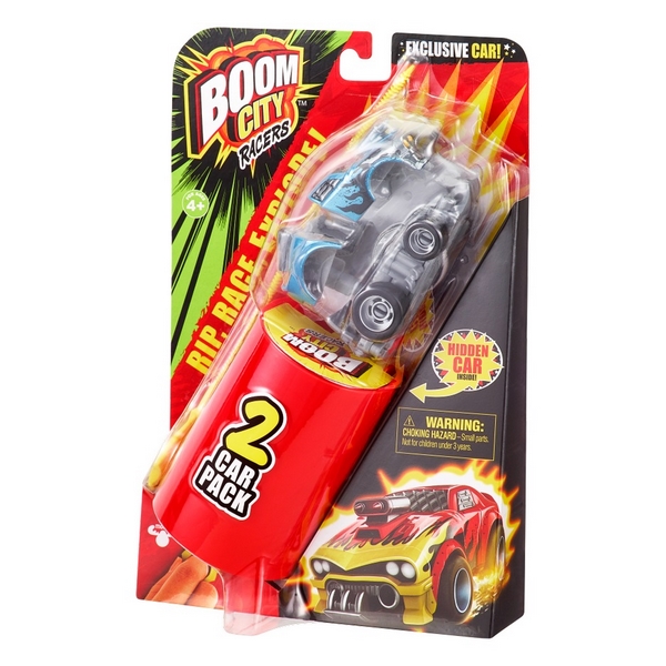 TM Toys Boom City Racers - FIRE IT UP ! X double pack, série 1