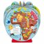 Carte cu globuri pământești pliabile - WORLD