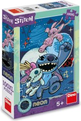 Puzzle neonowe STITCH 100 XL