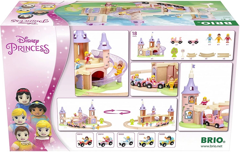 Brio 33312 Disney Princess Castle Train Set