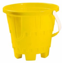Androni Bucket Castle - średnica 17 cm żółty