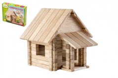 Drewniany domek 4w1 146 elementów