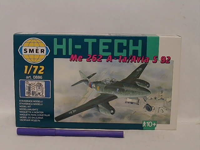 Model Messerschmitt Me 262 A  1:72