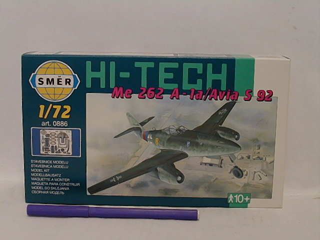 Model Messerschmitt Me 262 A 1:72