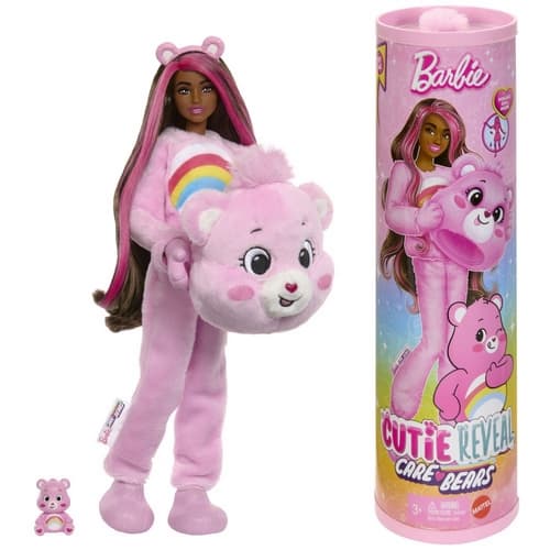 Barbie CUTIE REVEAL a starostliví medvídci - Růžová