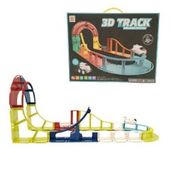 Színes 3D elektromos pálya 31db