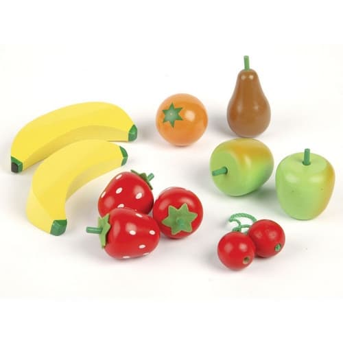 Tidlo Boîte en bois avec fruits