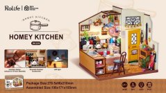 RoboTime 3D Puzzle en bois Cuisine douillette