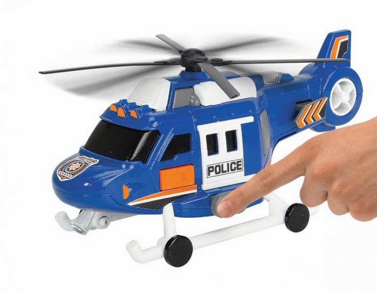 AS Helicóptero de policía 18cm