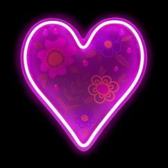 2Kids Toys LED NEON LIGHT lámpa Szív szív