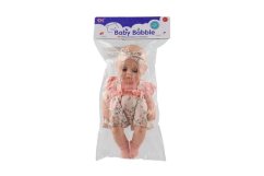 Păpușă bebeluș din plastic care clipește 30cm